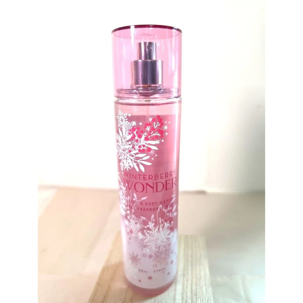 New Bath & Body Works Winterberry Wonder Fine Fragrance Mist 8 fl oz Spray